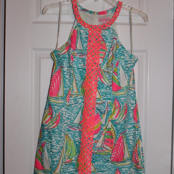 Lilly Pulitzer Dresses & Skirts - Lilly Pulitzer You Gotta Regatta Shift DressSize 4